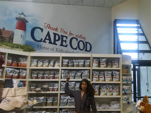 Good chips, terrible factory tour. Cape Cod Potato Chips