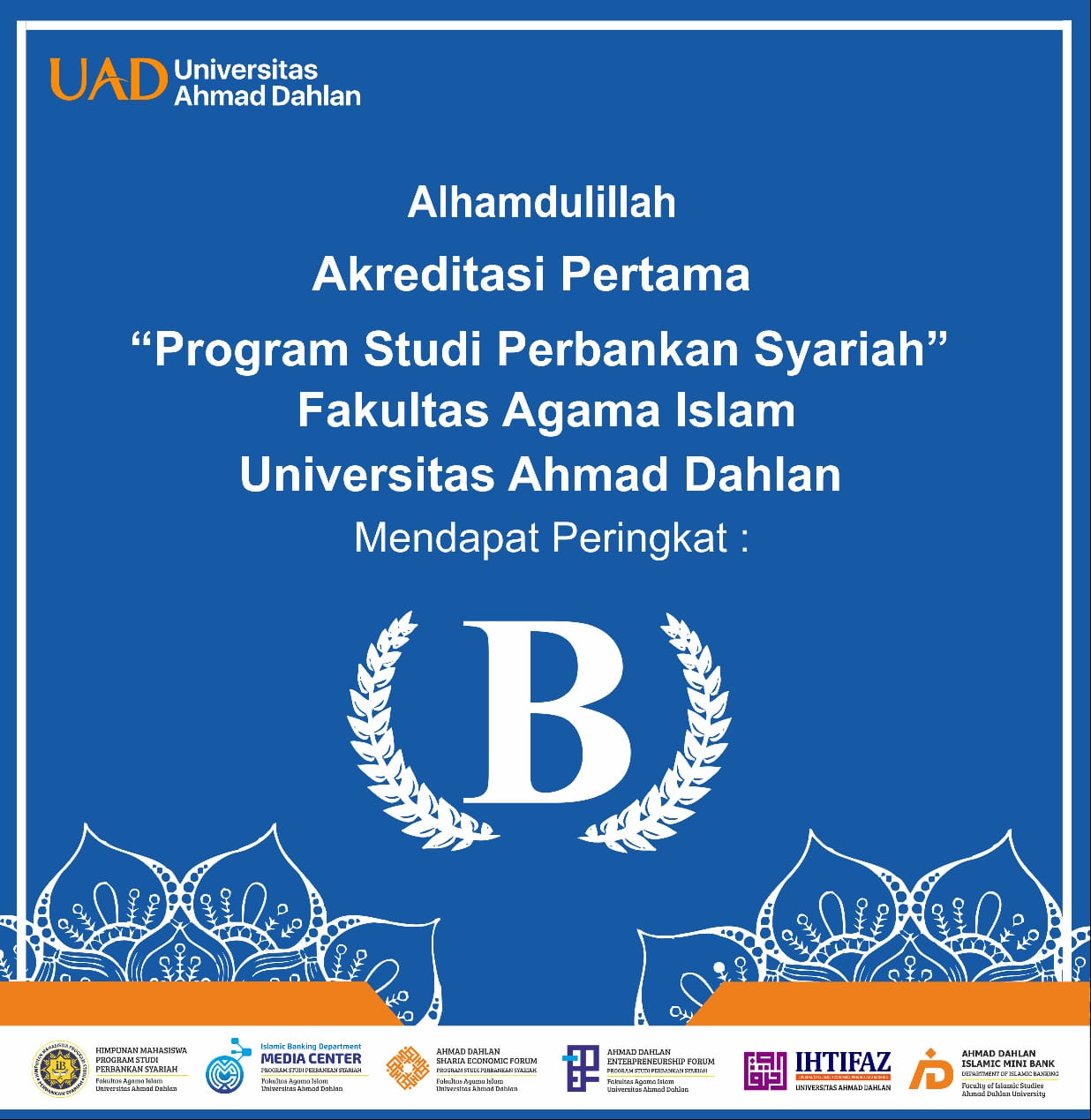 Fakultas ekonomi dan bisnis islam (febi) iain pekalongan fb. Hasil Akreditasi Prodi Pbs 2019 Fakultas Agama Islam Universitas Ahmad Dahlan