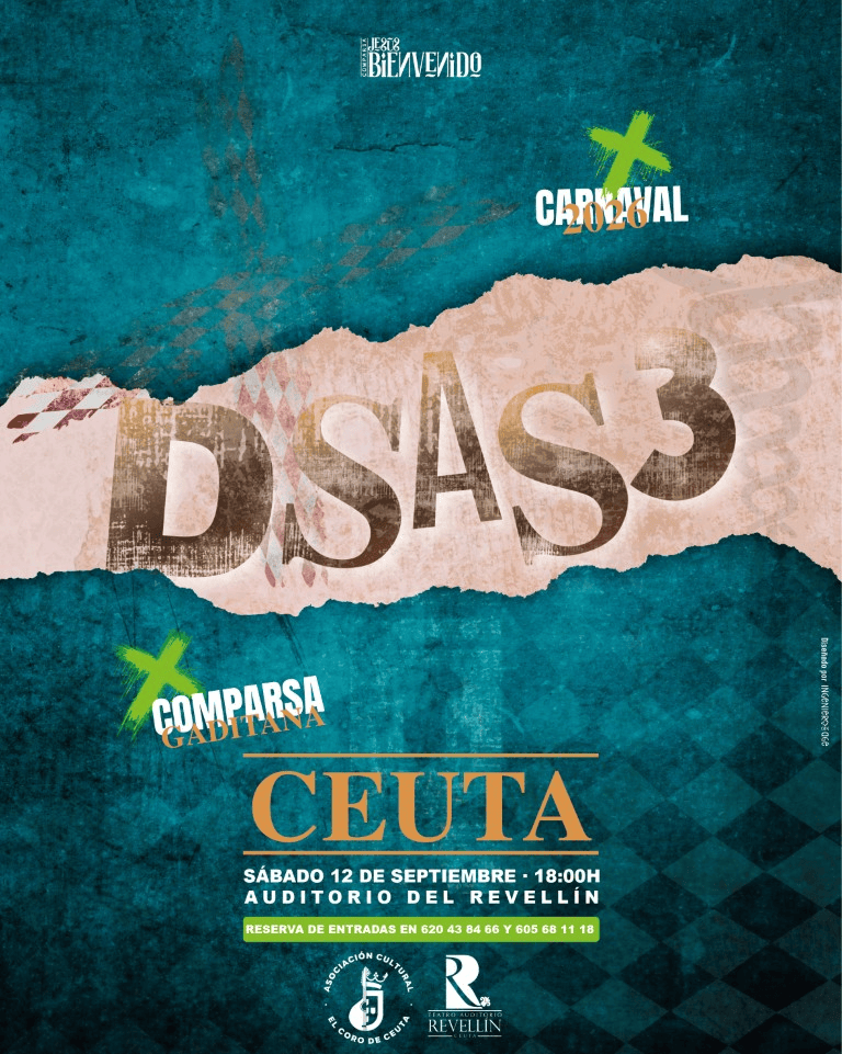 La comparsa ganadora del COAC 2026 actuará en Ceuta el 12 de septiembre: Jesús Bienvenido regresa 15 años después