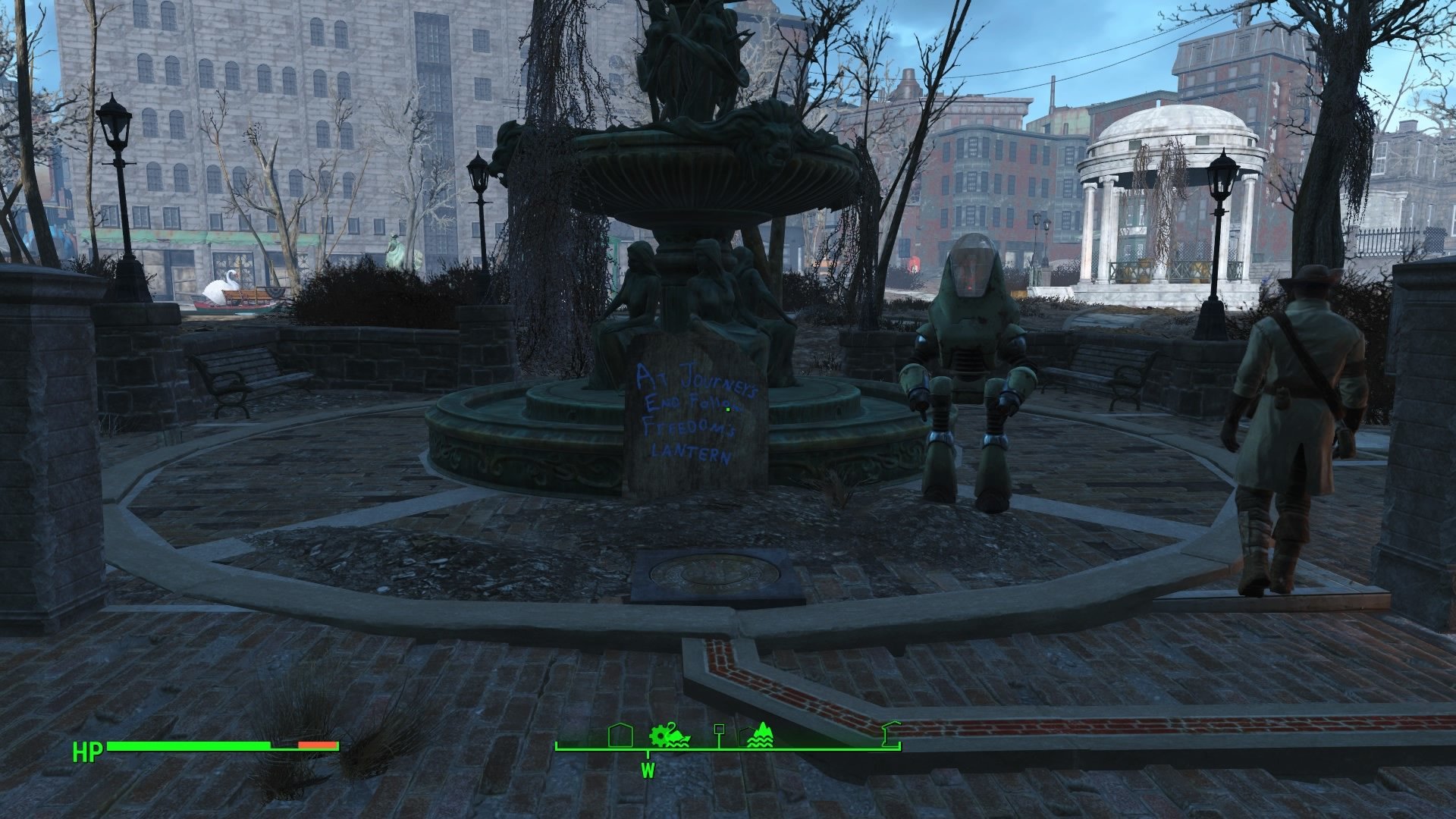 Boston established as the captial of the massachusetts bay company's colony by puritan john winthrop. 33 Fallout 4 Freedom Trail Map Maps Database Source