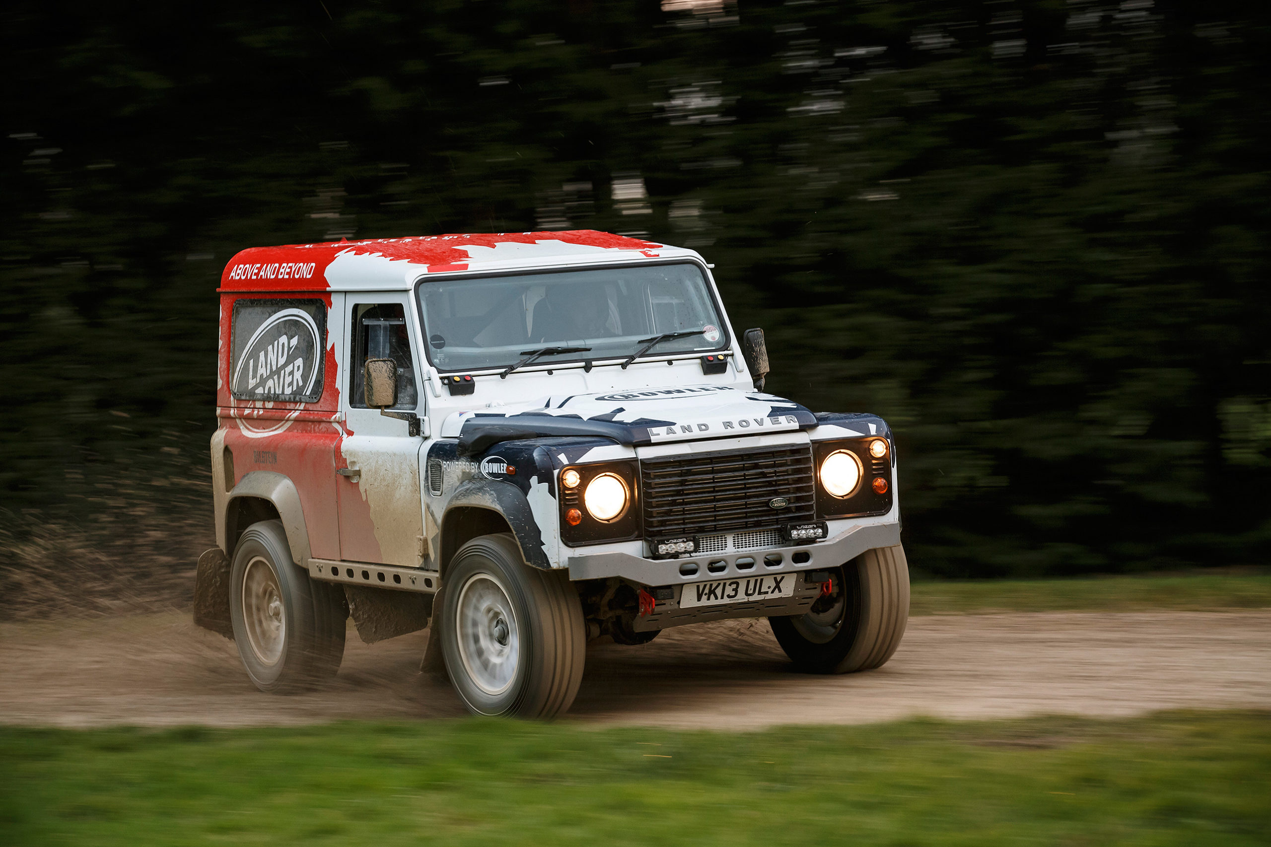 Land rover bowler
