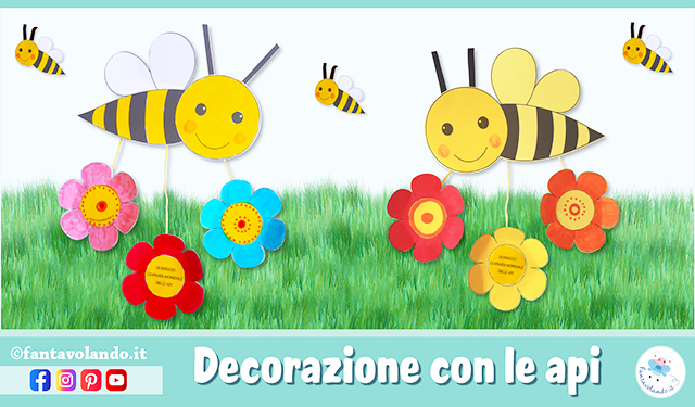 Giornata Mondiale Delle Api (20 Maggio): Decorazione Con Le Api - Fantavolando 375_x_640_jpg
