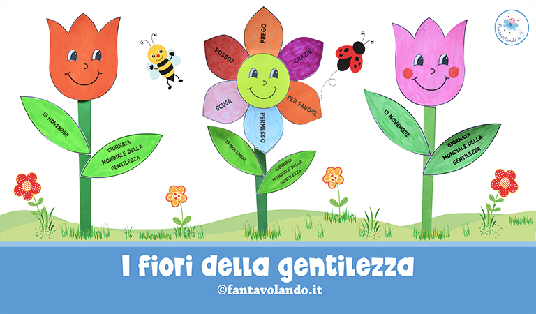 Attività Per La Giornata Mondiale Della Gentilezza: I Fiori Della Gentilezza - Fantavolando 450_x_768_jpg