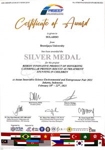 Komponen dasar dari protein adalah asam amino yang berfungsi sebagai pembentuk struktur otak. Biskuit Ulat Hongkong Untuk Treatment Stunting Pada Anak Fakultas Peternakan Universitas Brawijaya