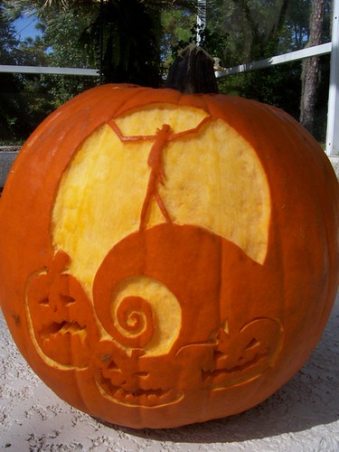 Once you're ready to carve your pumpkin, head over to our. Nightmare Before Christmas pumpkin | Our Nightmare Before
