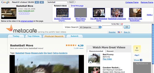 Many email providers offer their services for free. Google Video Morphs Further Into New Video Meta Search Role