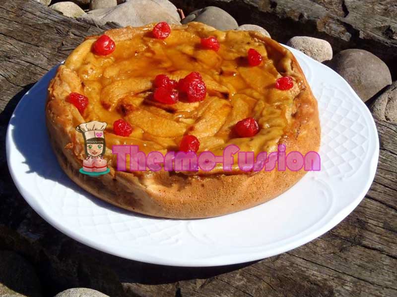 Aunque podemos utilizar mermelada de albaricoque o de melocotón, . TARTA DE MANZANA âSUPER FACILâ THERMOMIX Y FUSSIONCOOK O