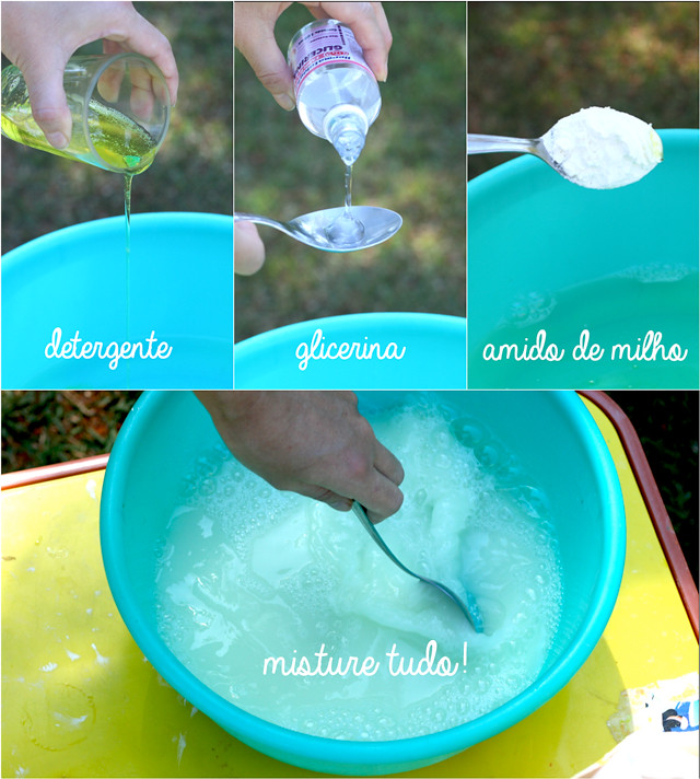 Como Fazer Bolhas De Sabao Super Resistentes