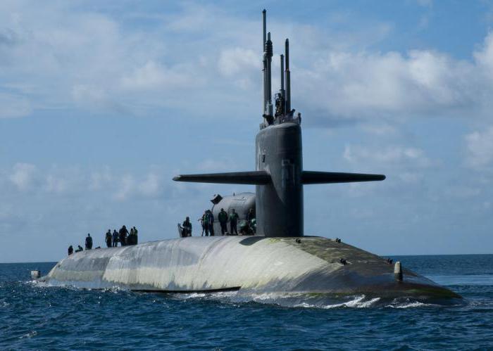 Размеры современной атомной подводной лодки