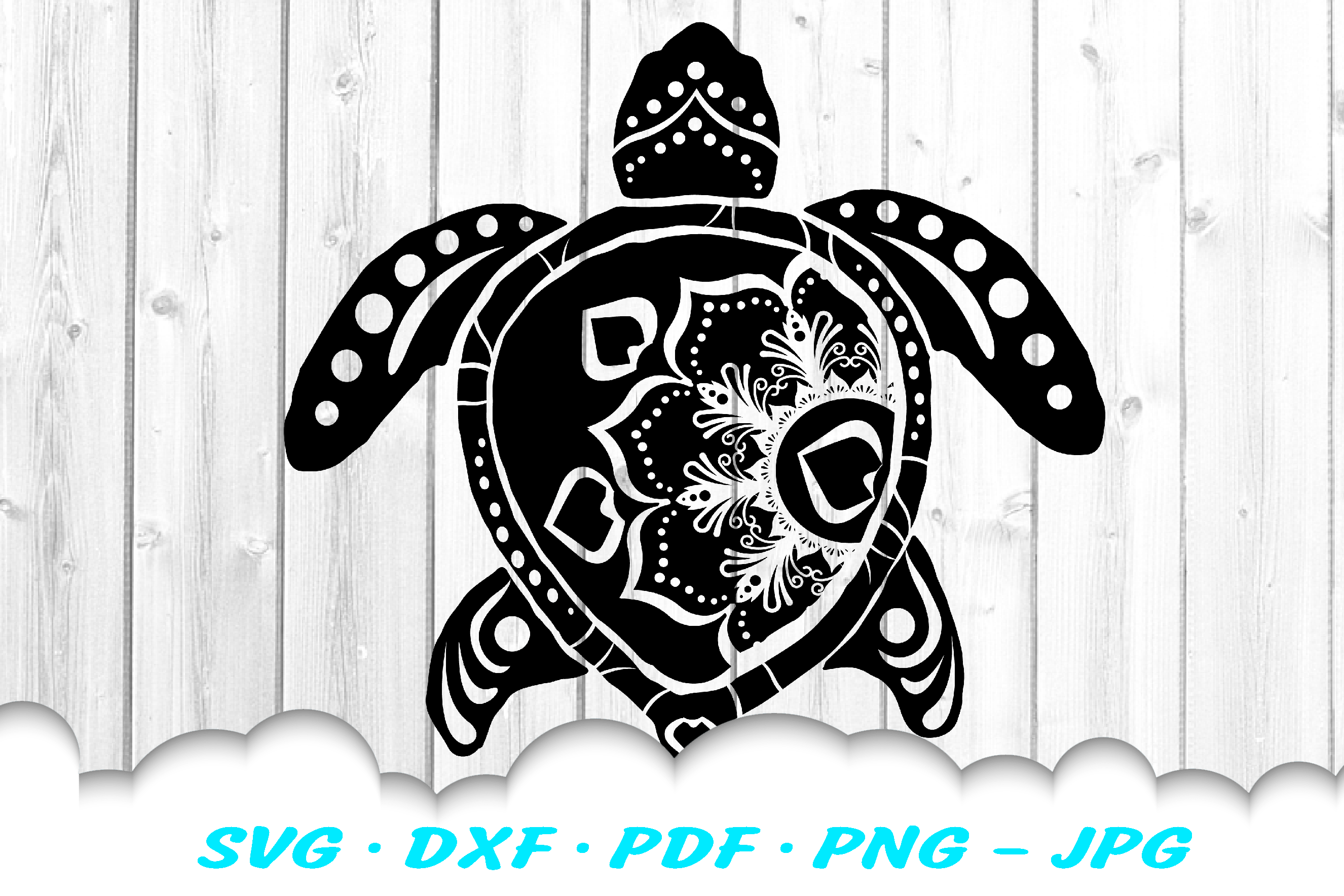 Maybe you would like to learn more about one of these? Mandala Sea Turtle SVG DXF Cut Files Bundle (407720 ...