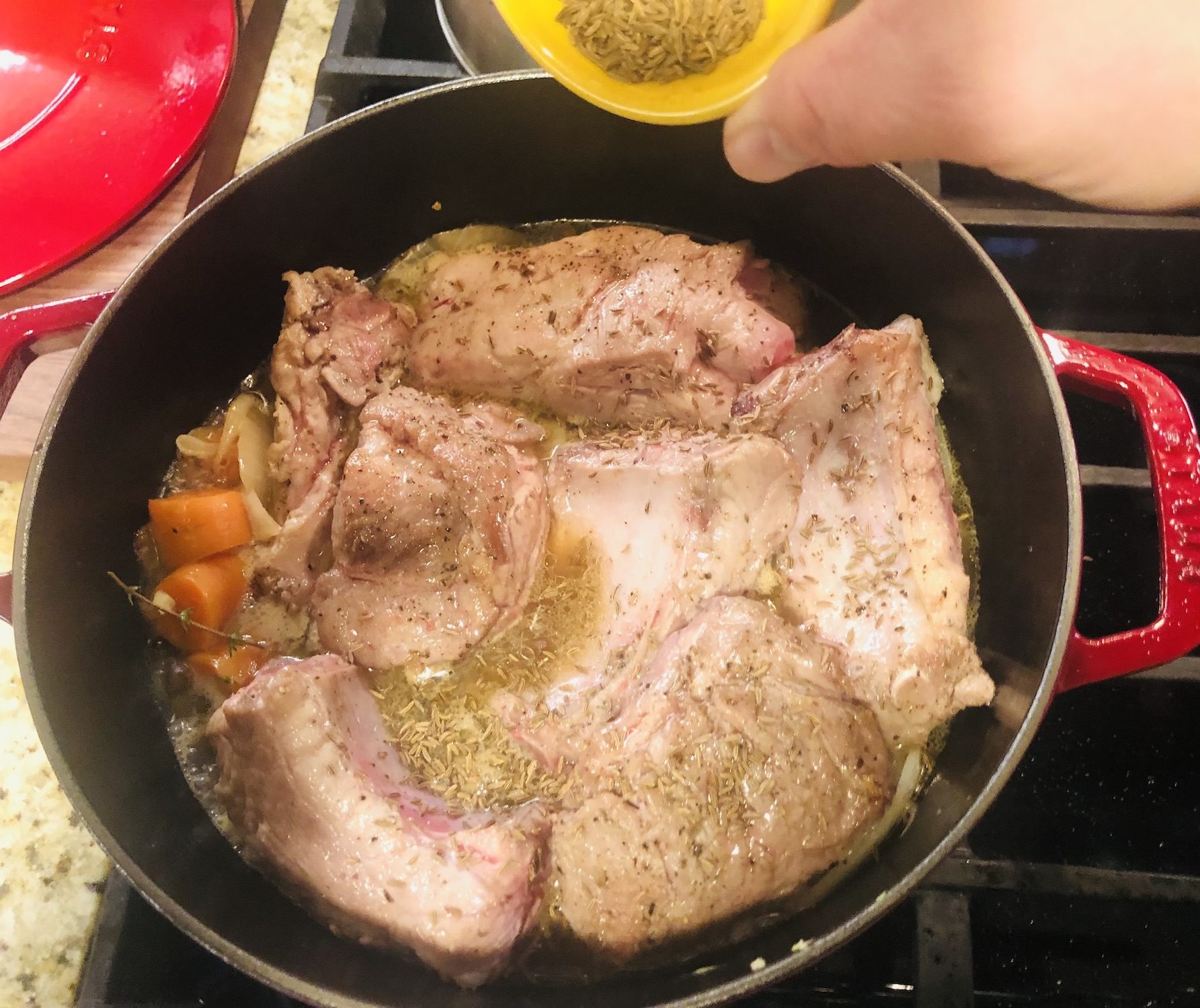 Seasoning with caraway