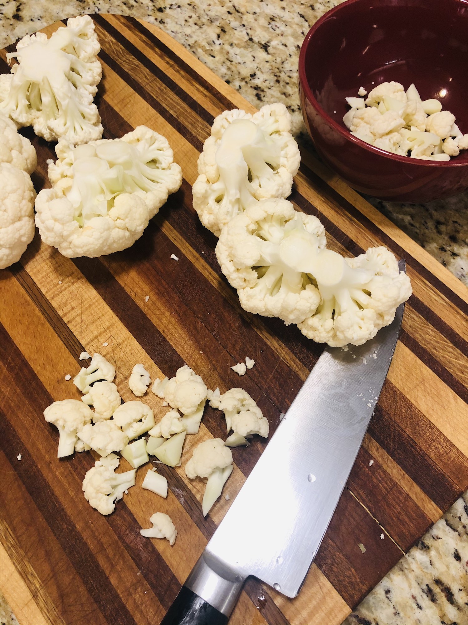 cauliflower soup květáková polévka