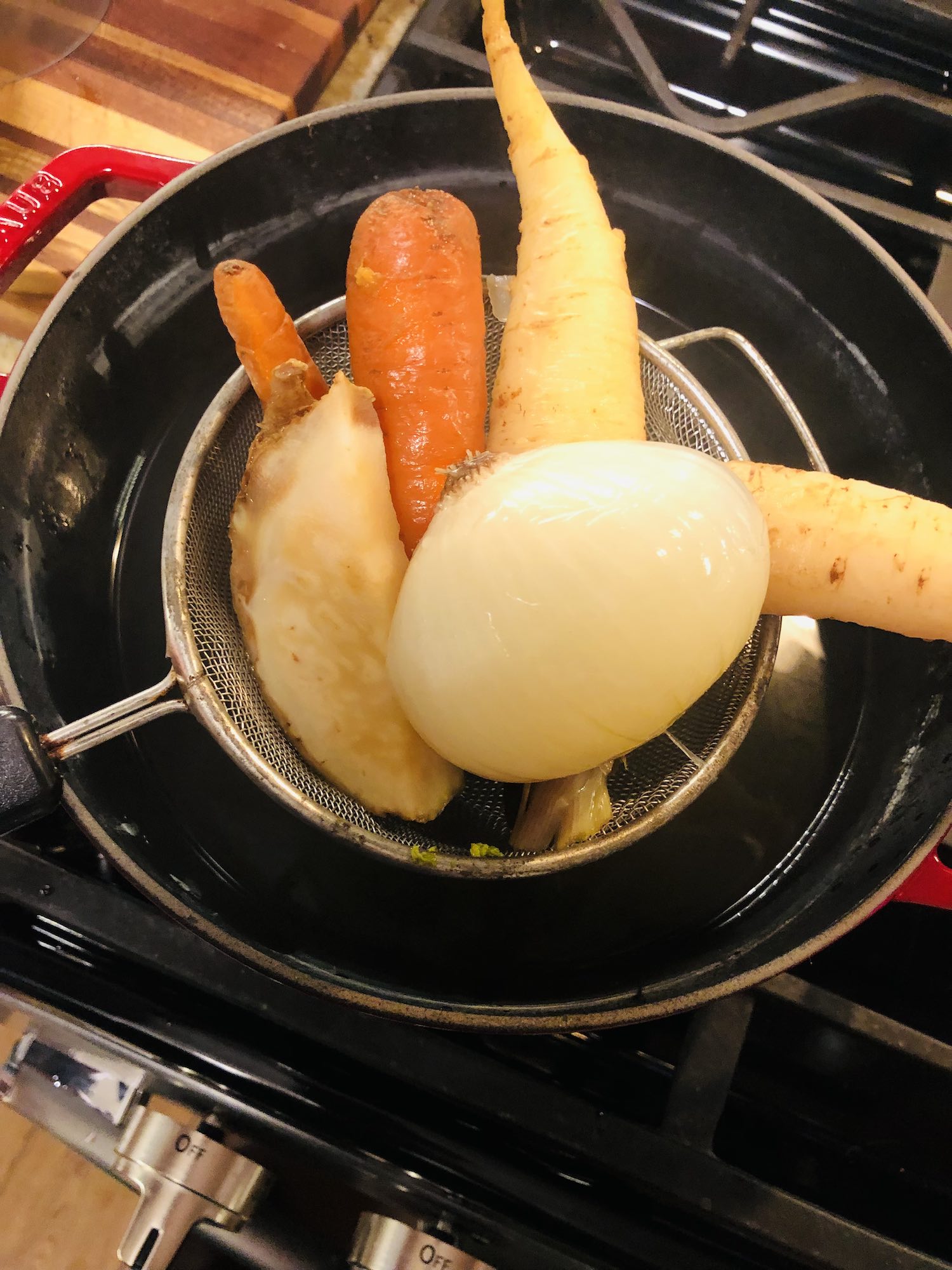 Flavoring vegetables for svekolnik