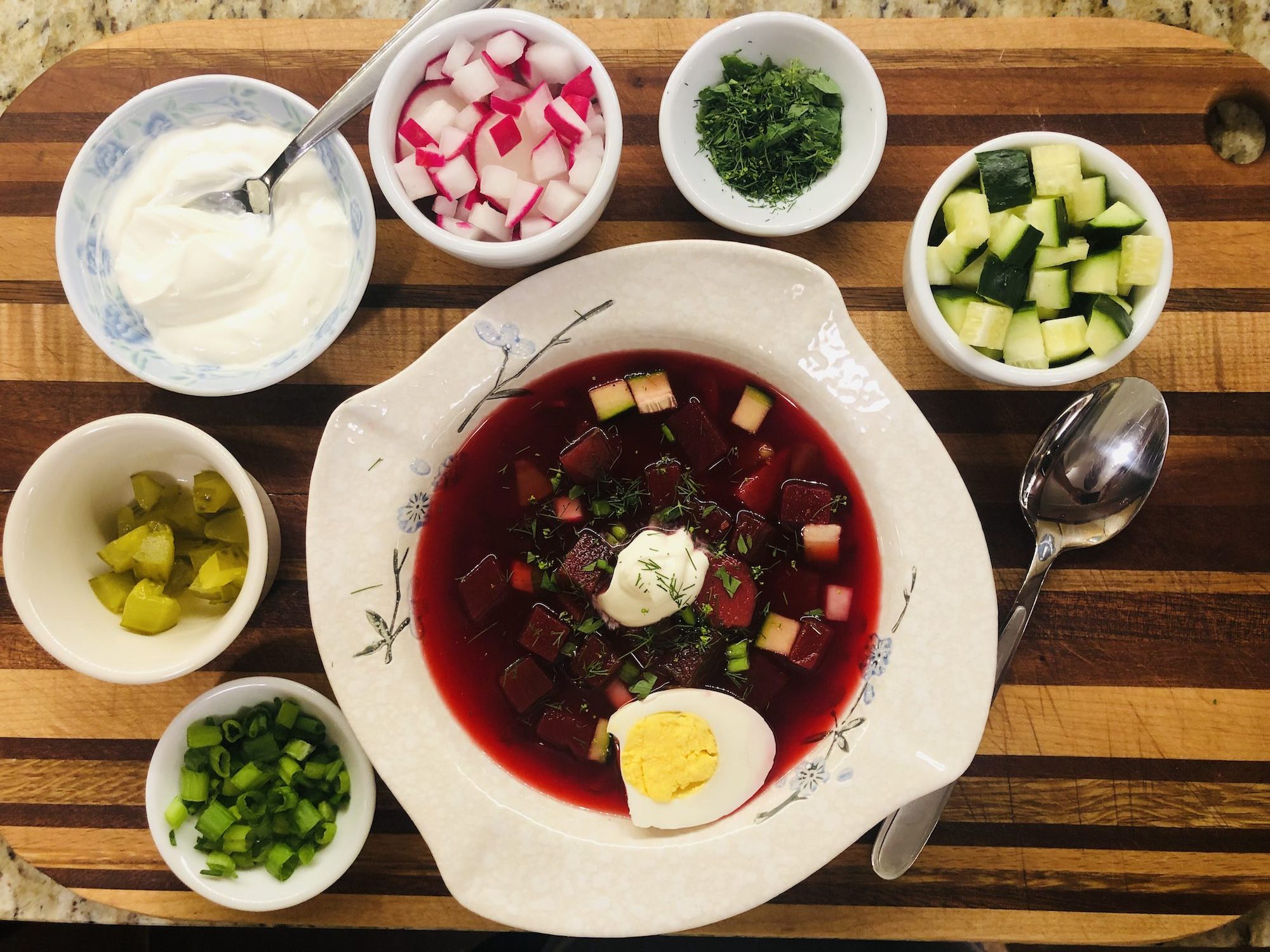 Svekolnik Cold Beet Soup - Feastern Europe - How-to Recipe