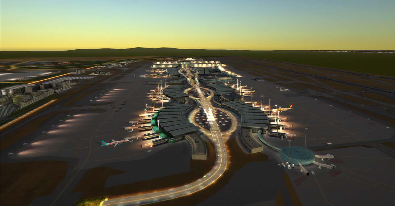 Lfpg Runways . France Paris Charles De Gaulle Lfpg Airport For Tower 3d Feelthere Com