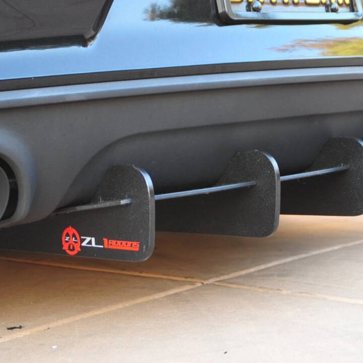 Zl1 Addons 2015 2021 Dodge Charger Rear Diffuser Function Factory Performance