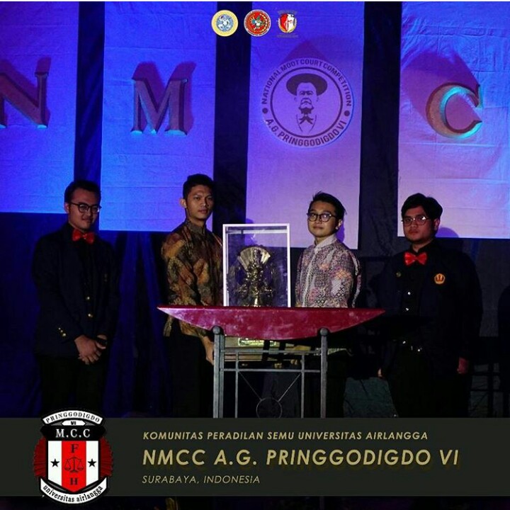 UI RAIH PIALA NMCC PRINGGODIGDO VI DI FH UNAIR - Fakultas Hukum