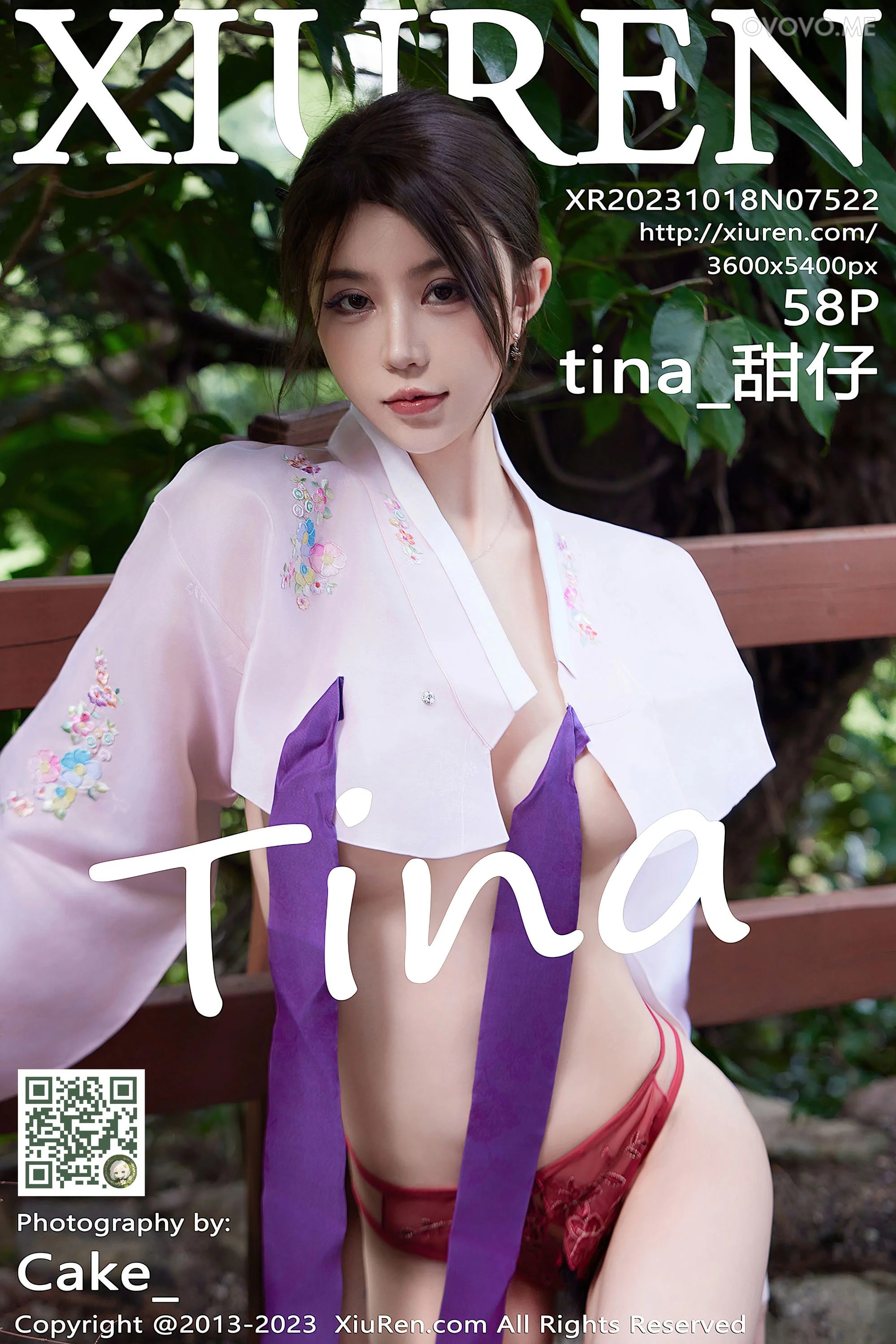 [Xiuren秀人网]2023.10.18 NO.7522 tina_甜仔
