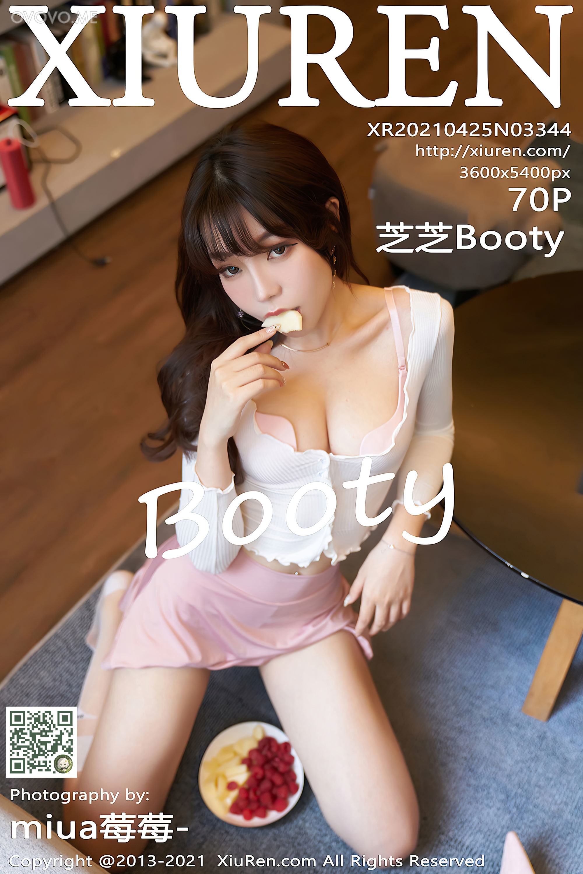 [Xiuren秀人网]2021.04.25 NO.3344 芝芝Booty