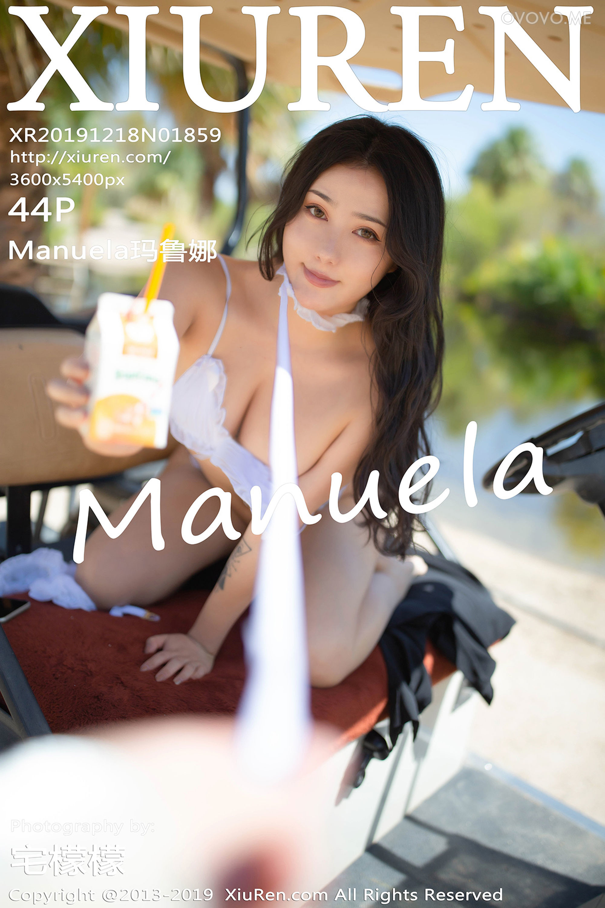 [Xiuren秀人网]2019.12.18 NO.1859 美臀女神 Manuela玛鲁娜