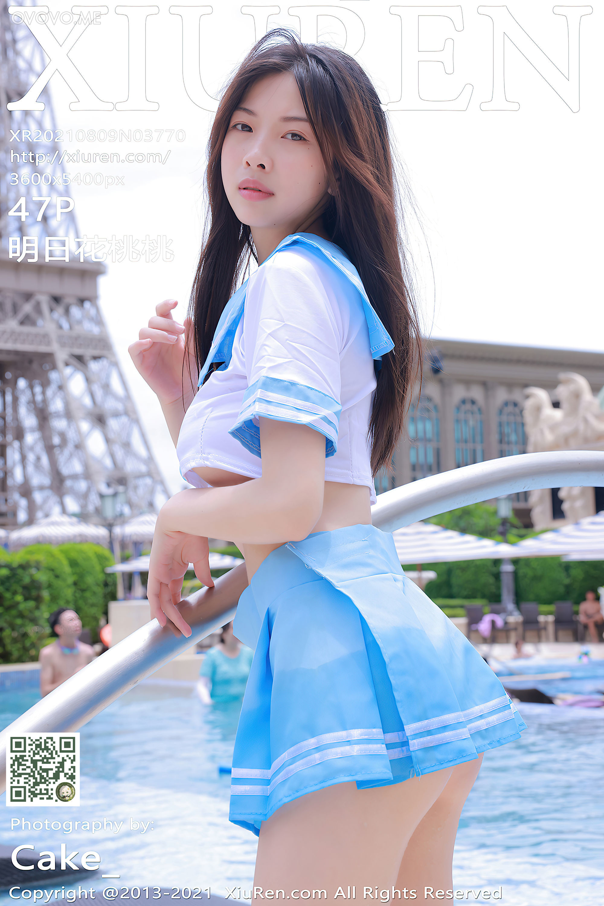 [Xiuren秀人网]2021.08.09 NO.3770 明日花桃桃