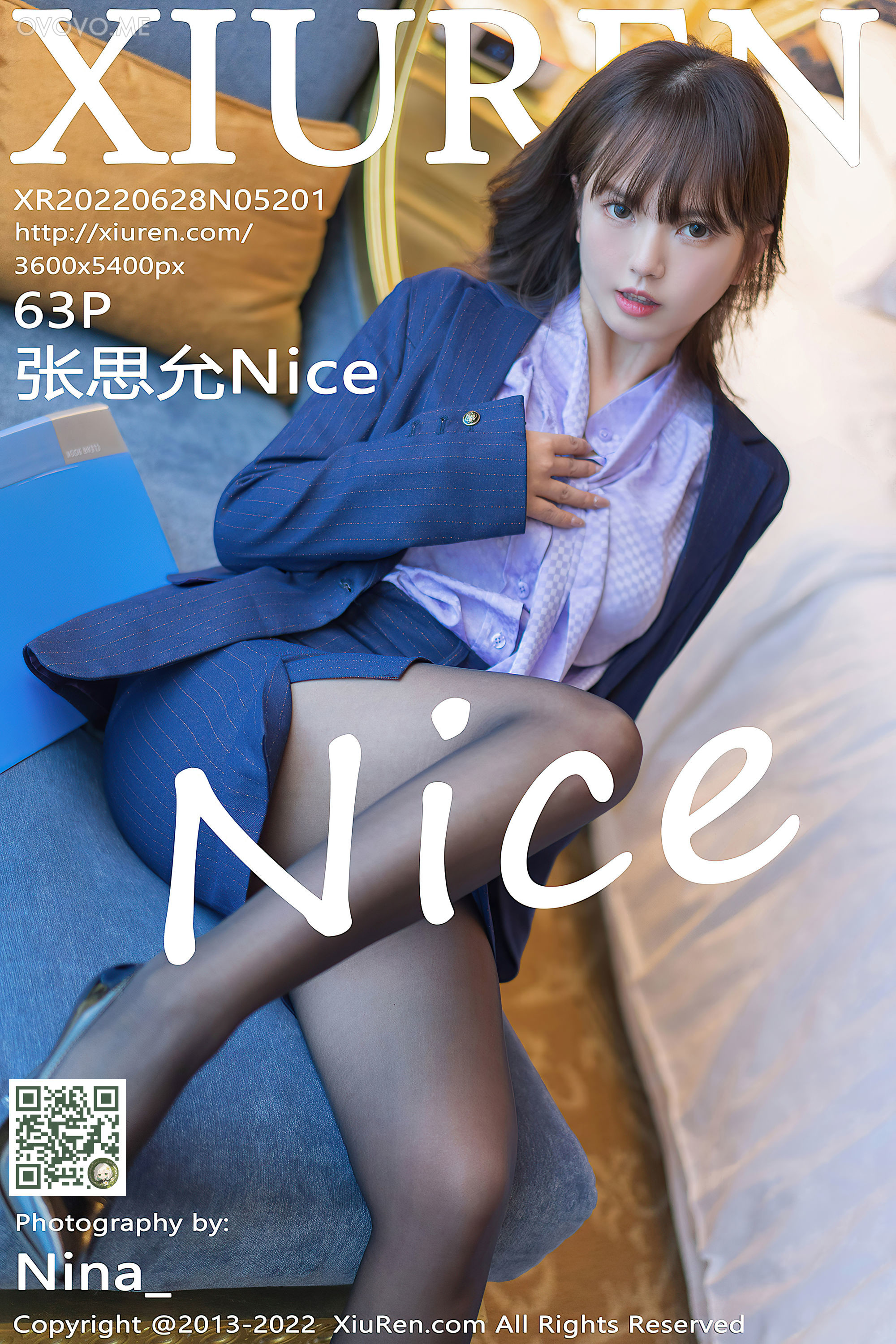 [Xiuren秀人网]2022.06.28 VOL.5201 张思允Nice