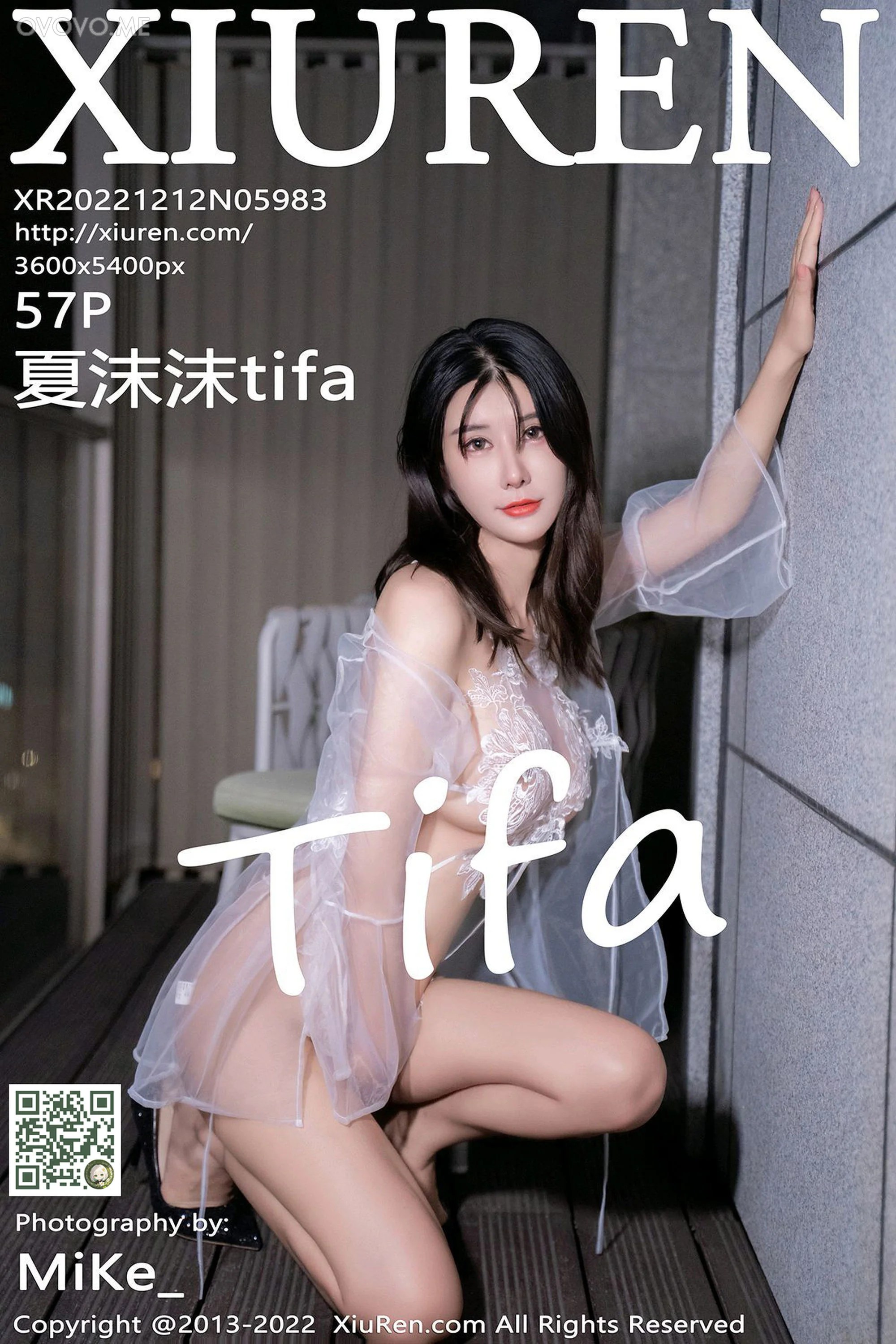 [Xiuren秀人网]2022.12.12 NO.5983 夏沫沫tifa