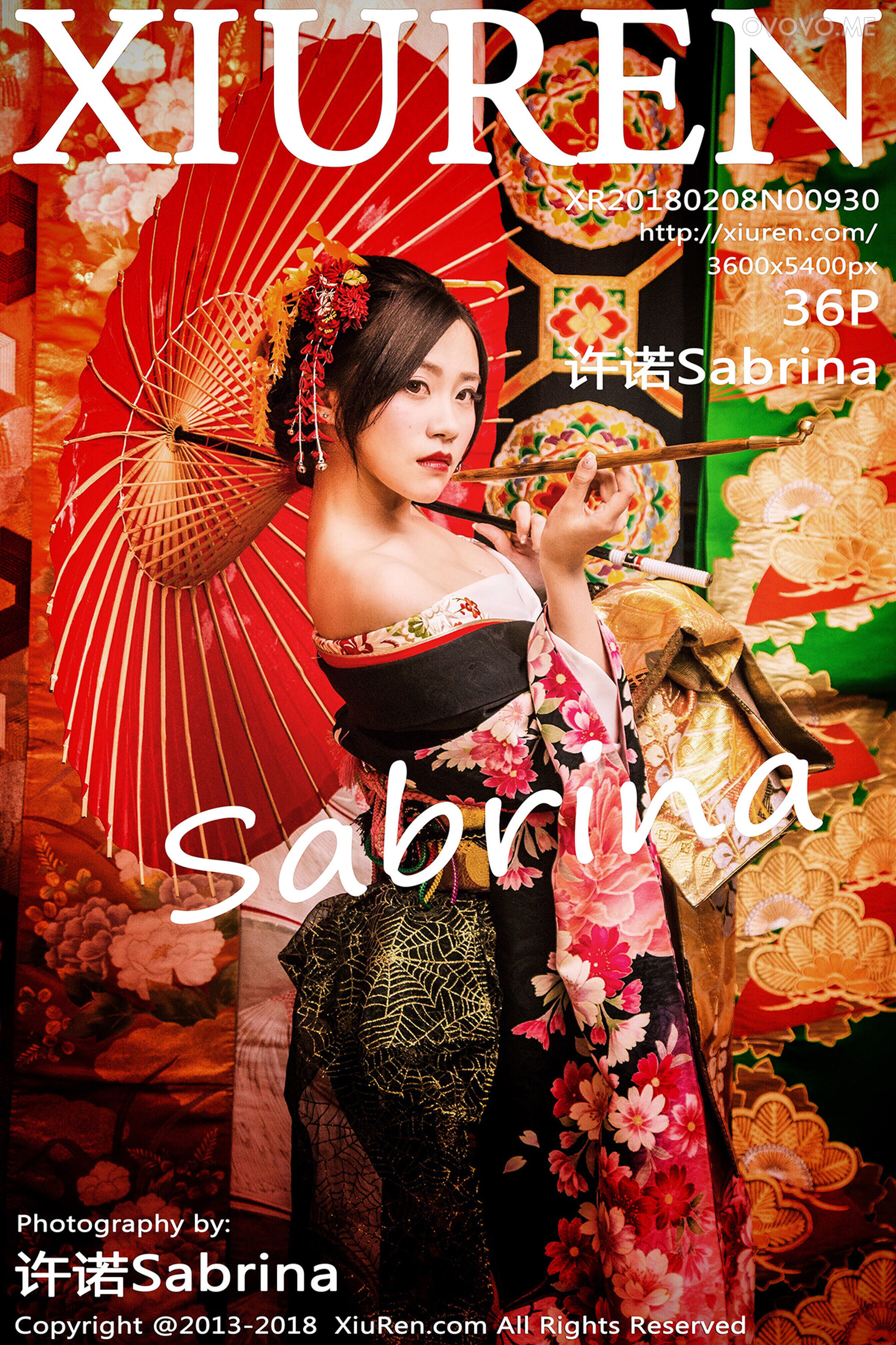 [Xiuren秀人网]2018.02.08 NO.930 许诺Sabrina