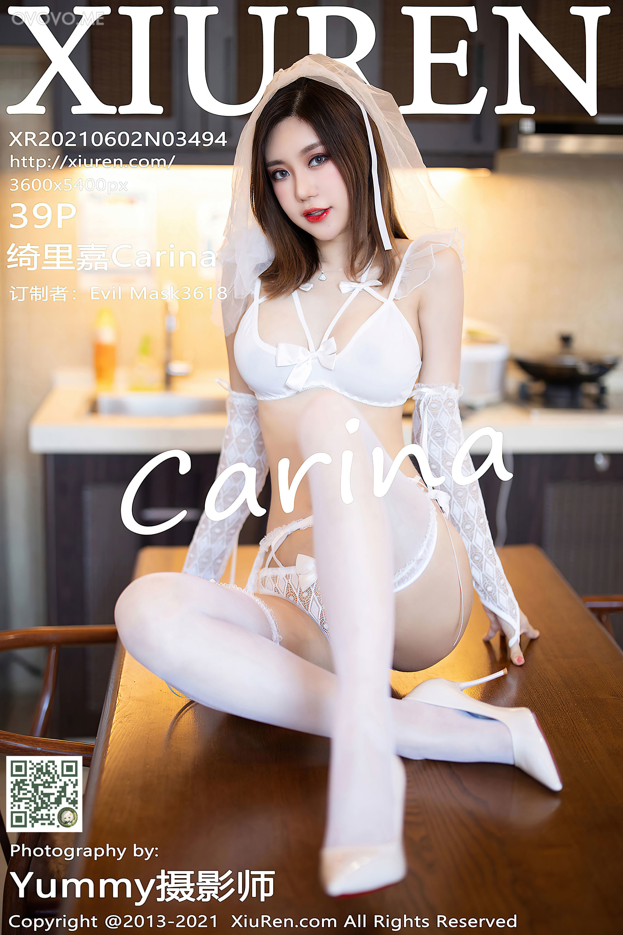 [Xiuren秀人网]2021.06.02 NO.3494 绮里嘉Carina
