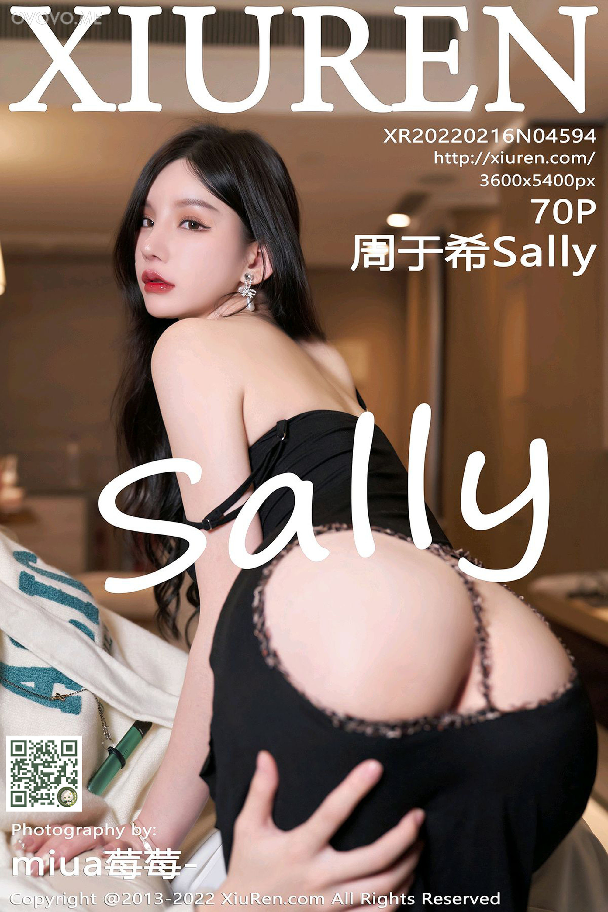 [Xiuren秀人网]2022.02.16 NO.4594 周于希Sally