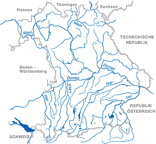 Bayern Karte Seen : Hochwassernachrichtendienst Bayern