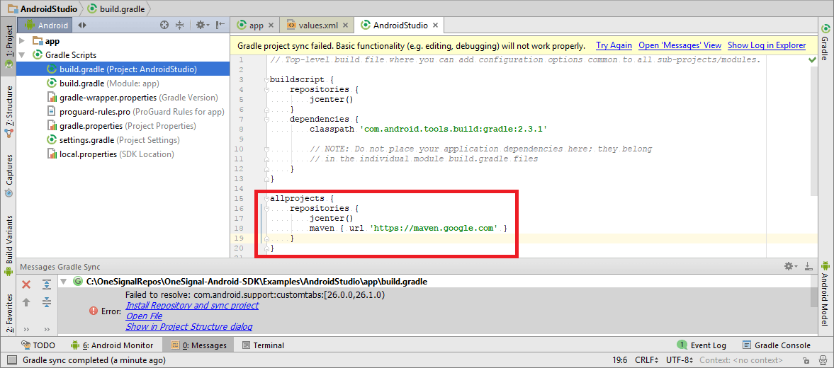 Cara Mengatasi Error The Execution Environment Init Failed