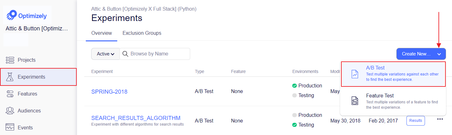 Get started · set up multiple revenue tracking events · optimizely full . Run A B Tests
