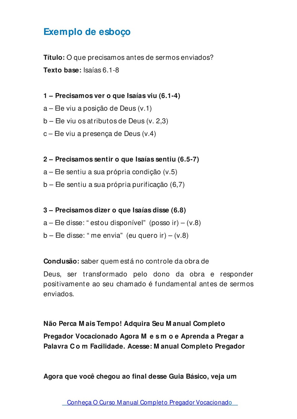 Como Pregar A Palavra De Deus Speaker Deck