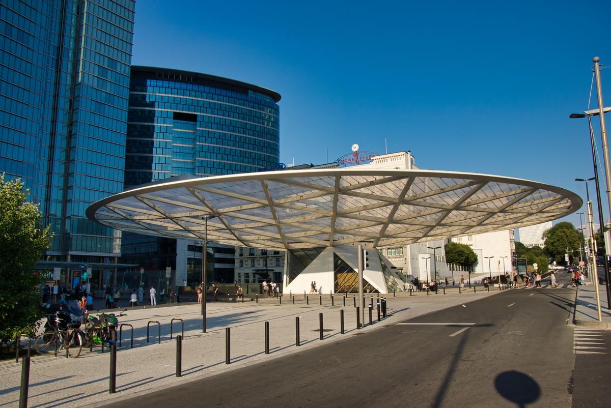 Rogier . Place Rogier Canopy Brussels 2016 Structurae