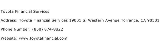 For one, you may have moved to a new city and would like to get a local number to match your new address. Toyota Financial Services Address, Contact Number of Toyota Financial Services