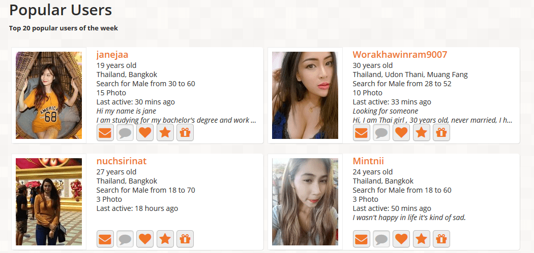 Whenever you sit down, do not immediately pull out your cell phone or e book. Thaiflirting Review Your Ultimate Guide To This Dating Site Asian Brides