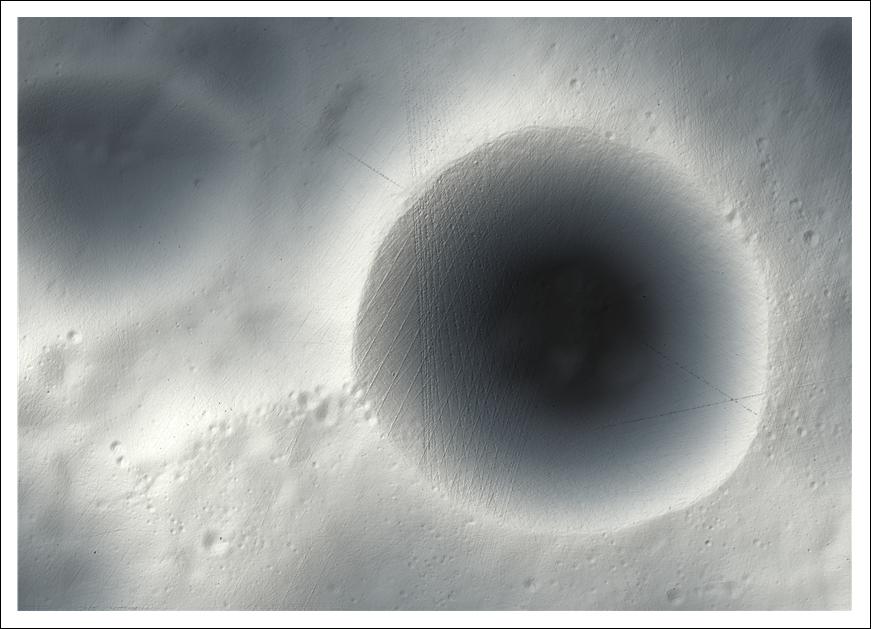 Shackleton crater is nearly coincident with the moon’s south pole. The South Pole Of The Moon Shackleton Crater Astrophoto