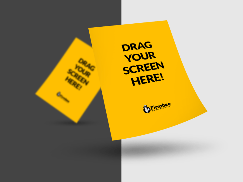 Free floating a4 paper mockup to showcase your brand paper. Two Floating A4 Flyers Psd Mockup Firmbee