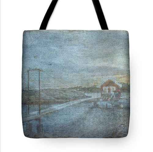 The Boat House Tote Bag © Sarah Vernon [Fine Art England]