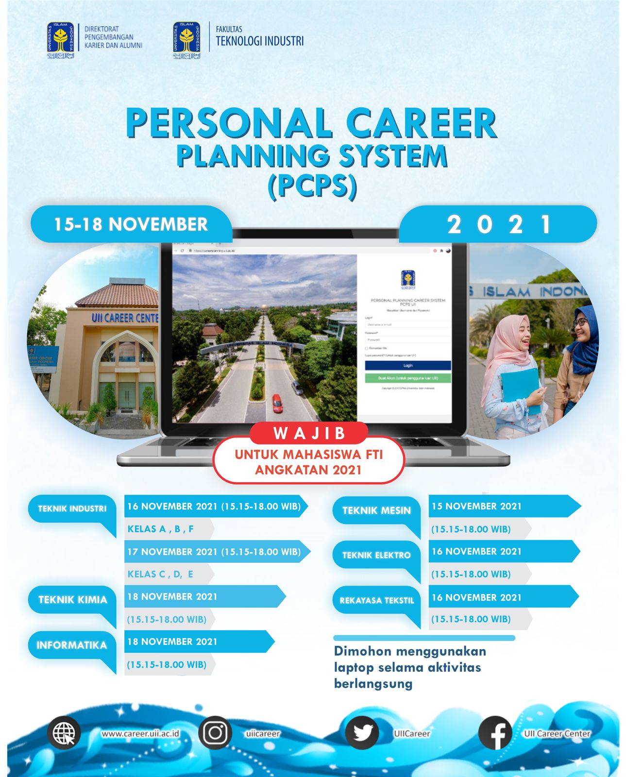 Personal Career Planning System (PCPS) FTI 2021