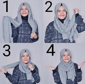 6 cara memakai pashmina mudah tampilan hijab sederhana namun elegan. 5 Tips Memilih Hijab Pashmina Baik Dari Segi Bahan Ukuran Hingga Tutorial Memakainya