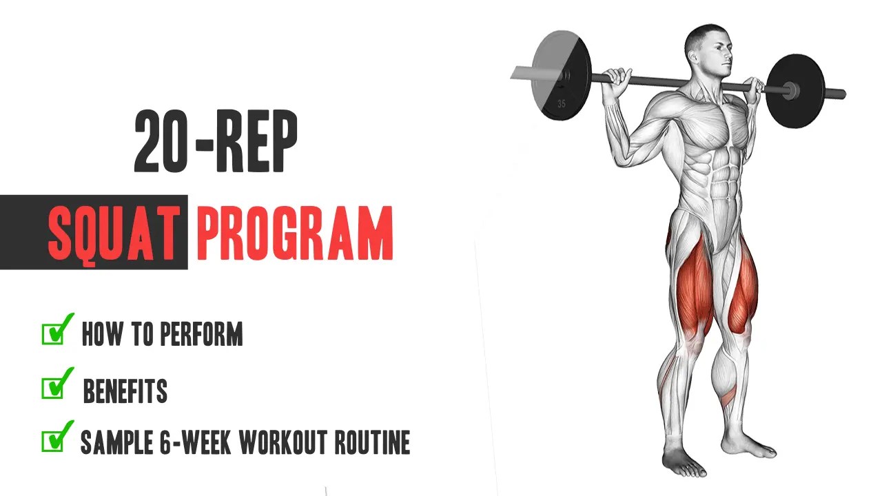20-Rep Squat Program: History, Benefits, And How To Do It 20-Rep Squat Program: History, Benefits, And How To Do It