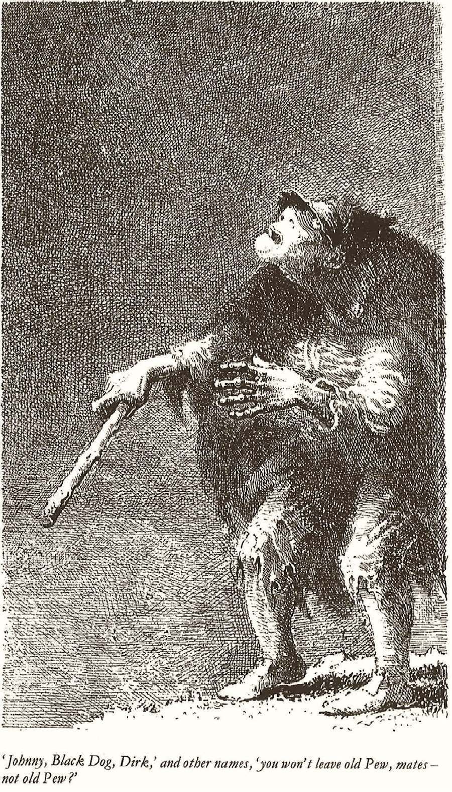 People easing into their golden years will enjoy th. Mervyn Peake's illustrations for Robert Louis Stevenson's