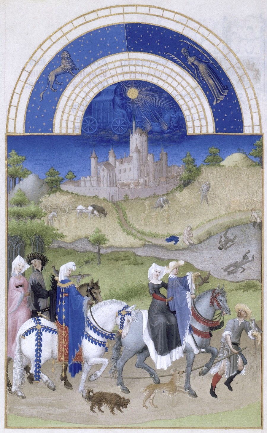 4 reviews of d dog's lodge oh, heavens! The Limbourg Brothers Beautiful Illustrations for 'TrÃ¨s