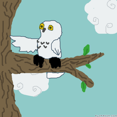 Snowy Owl Dance Flipanim