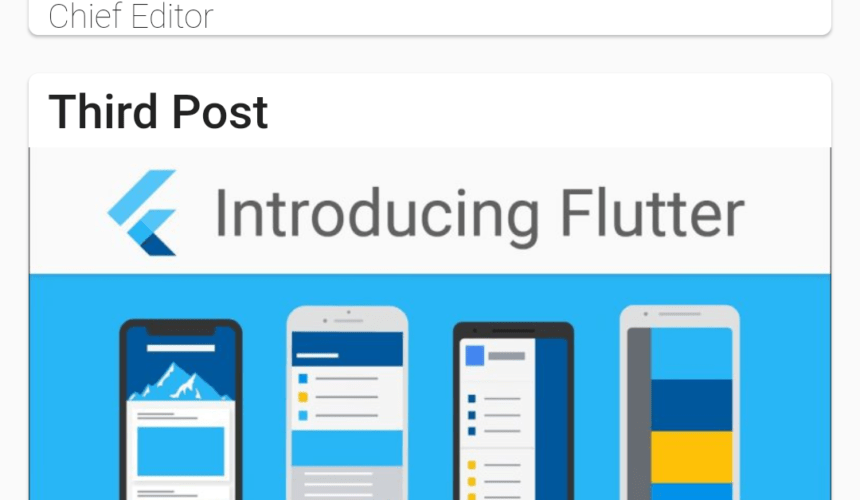 This plugin allows the author could able create a new post from the app. Flutter Wordpress Api Mobile Application Development