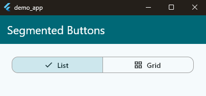 Segmented Button Border Color
