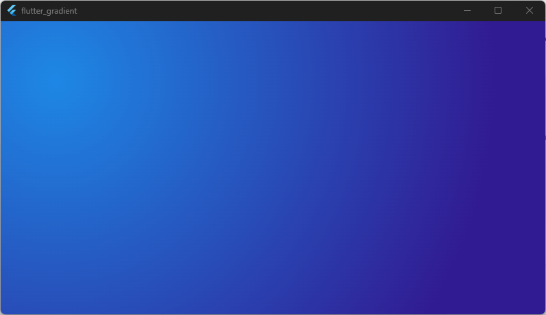 Radial Gradient Applied
