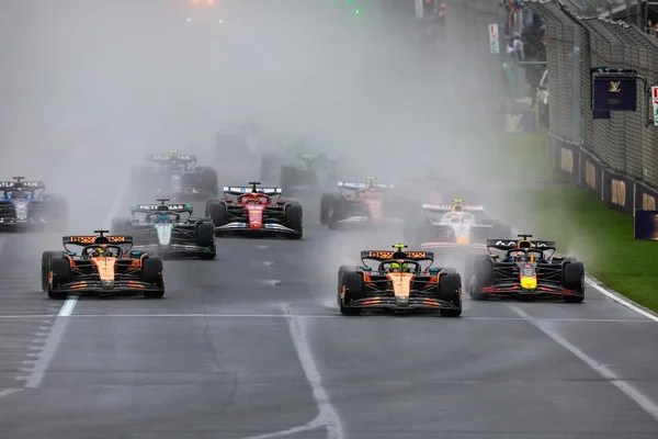 F1: em corrida caótica, Norris vence na Austrália. Bortoleto abandona